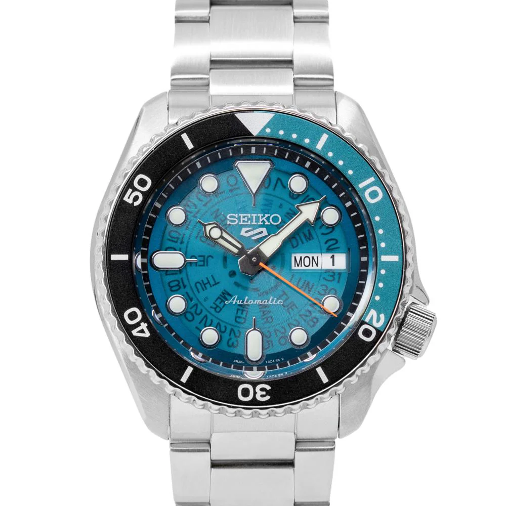 Seiko Men's SRPJ45K1 Sports SKX Style Blue Dial Watch - Image 3