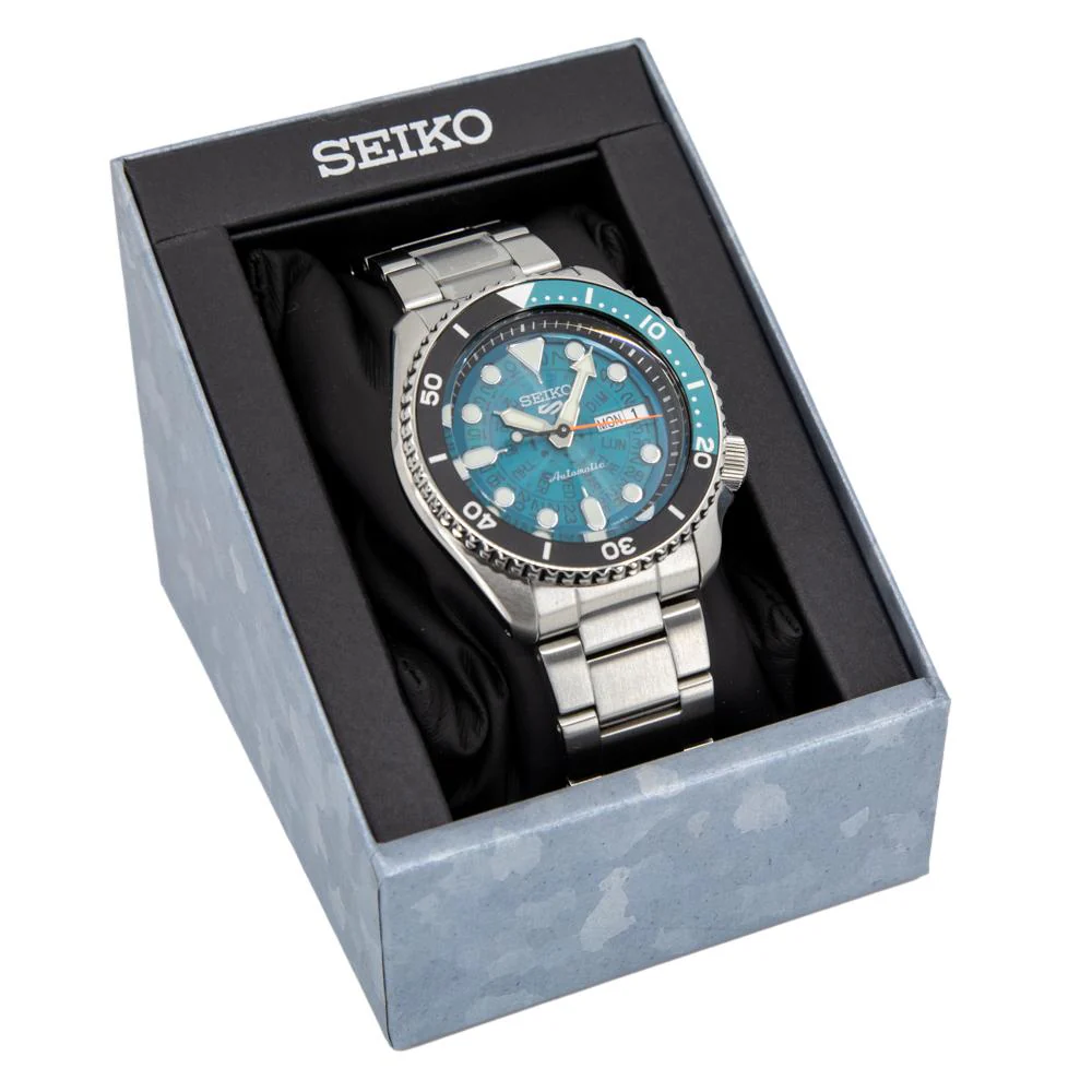 Seiko Men's SRPJ45K1 Sports SKX Style Blue Dial Watch - Image 9