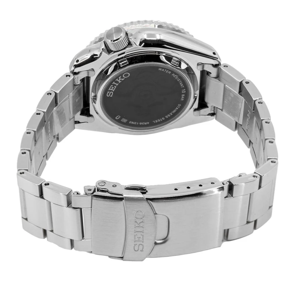Seiko Men's SRPJ47K1Sports SKX Style Orange Dial Watch - Image 5