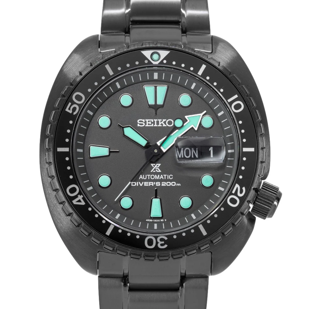 Seiko Men's SRPK43K1 Prospex Night Vision Automatic - Image 2