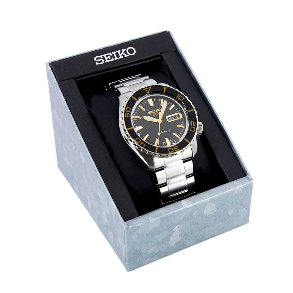 Seiko Men's SRPK99K1 5 Sports Black Dial Automatic - Image 9