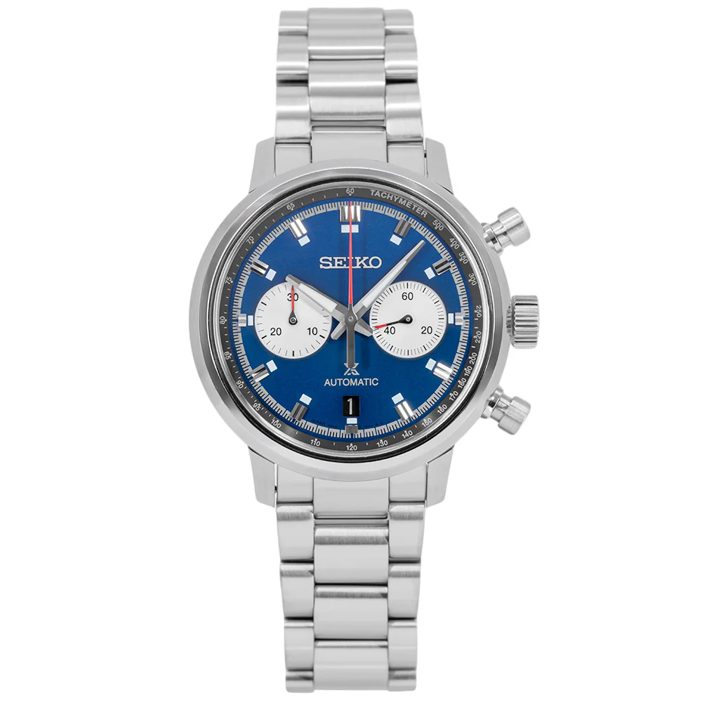 Seiko Men's SRQ043J1 Prospex Speedtimer Auto Chronograph - Image 3