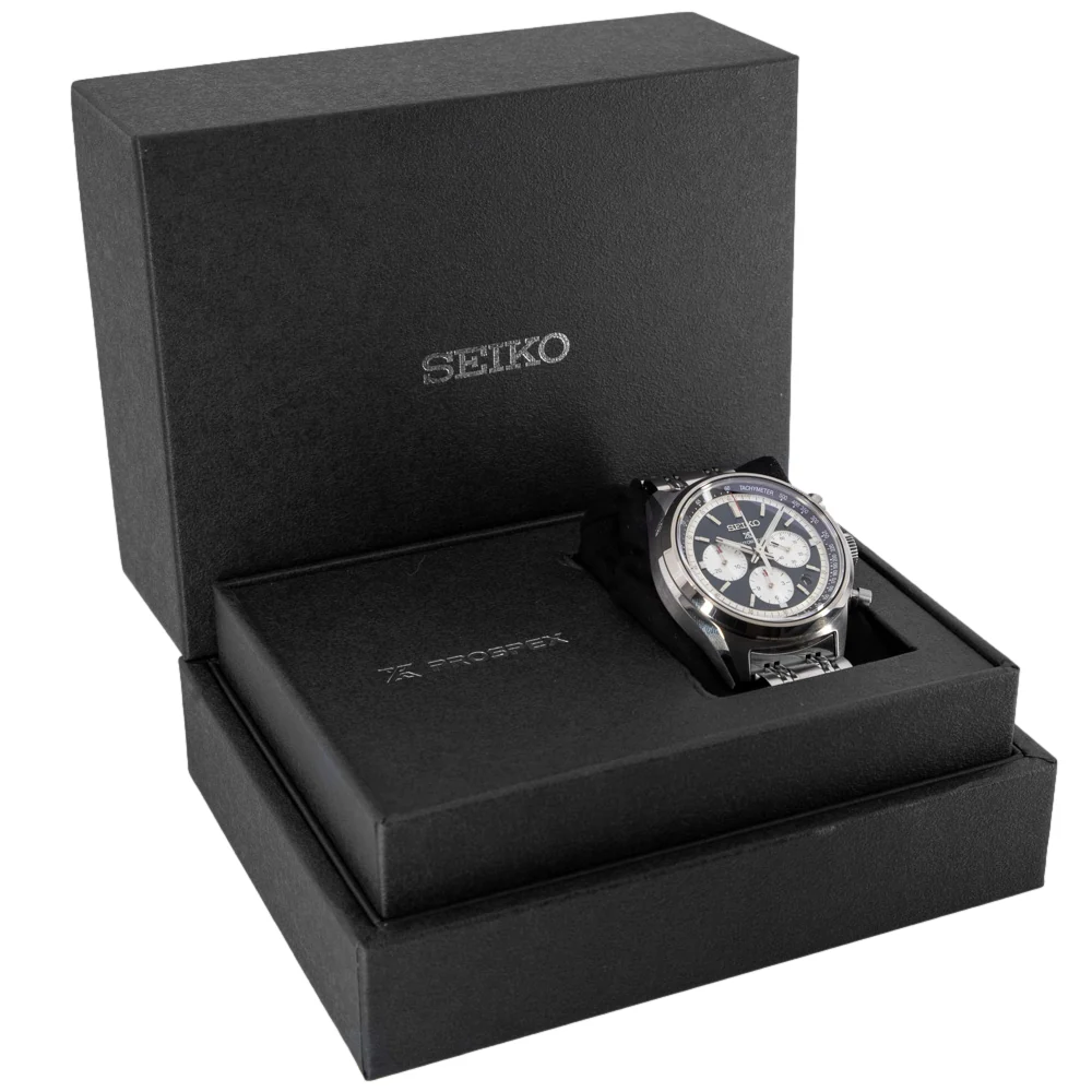 Seiko Men's SRQ051J1 Prospex Speedtimer 42mm Blue Dial Auto - Image 9