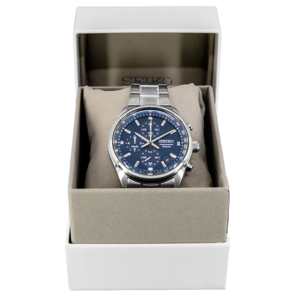 Seiko Men's SSB377P1 Discover More Quartz Chronograph - Image 8