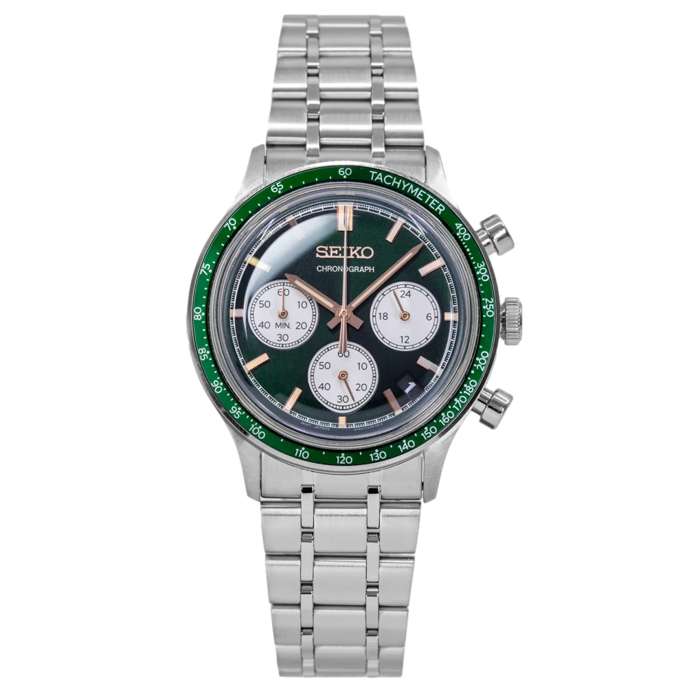 Seiko Men's SSB481P1 Sport 38mm Quartz Chronograph - Image 3
