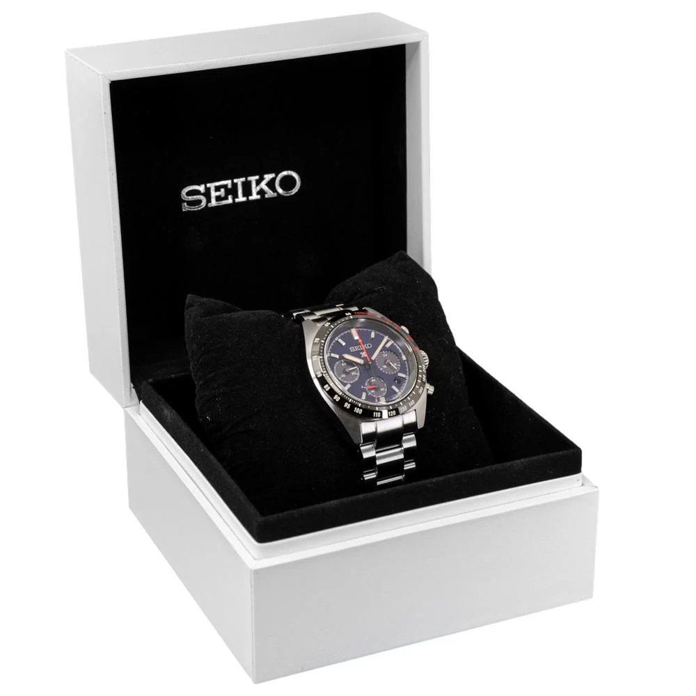 Seiko Men's SSC815P1 Prospex Speedtimer Solar Watch - Image 8