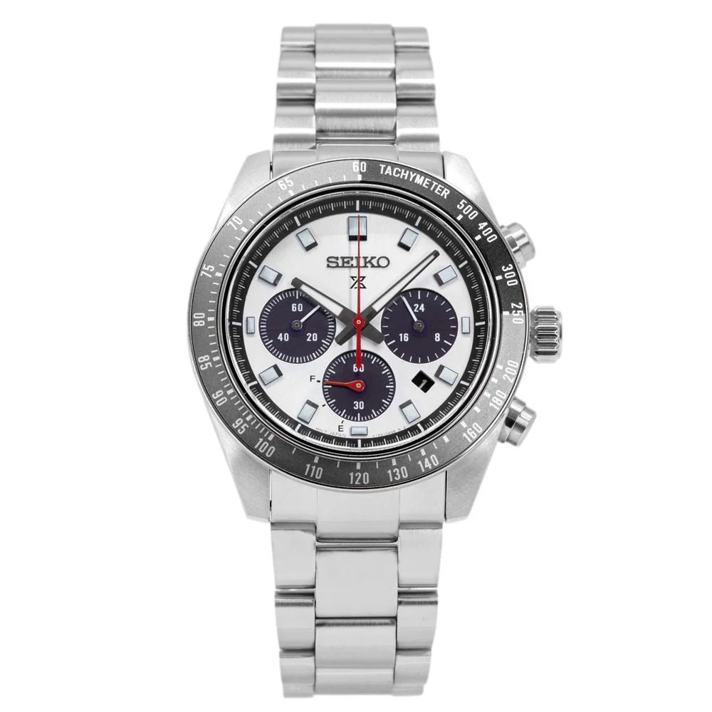 Seiko Men's SSC911P1 Prospex Speedtimer Quartz Solar - Image 2