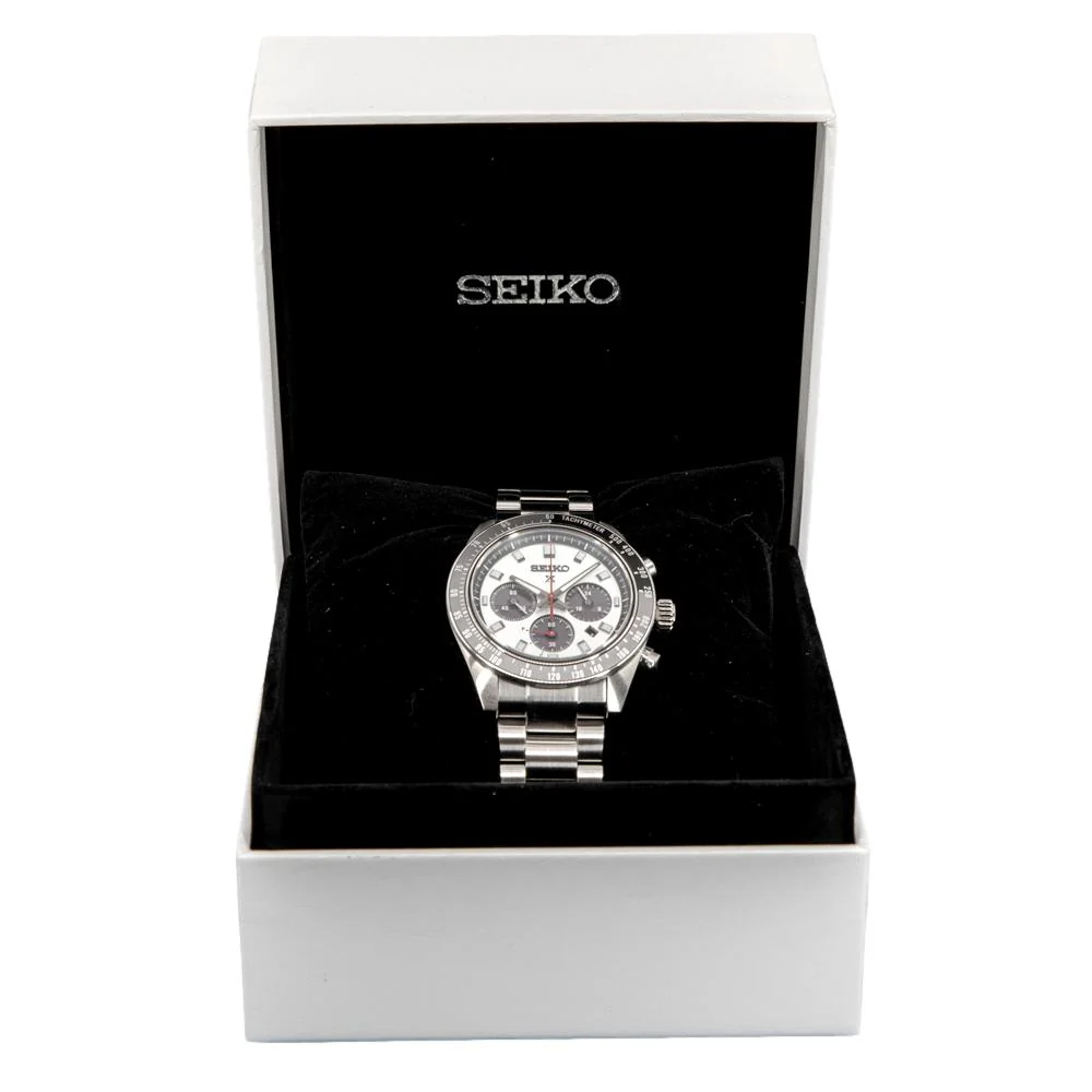 Seiko Men's SSC911P1 Prospex Speedtimer Quartz Solar - Image 8