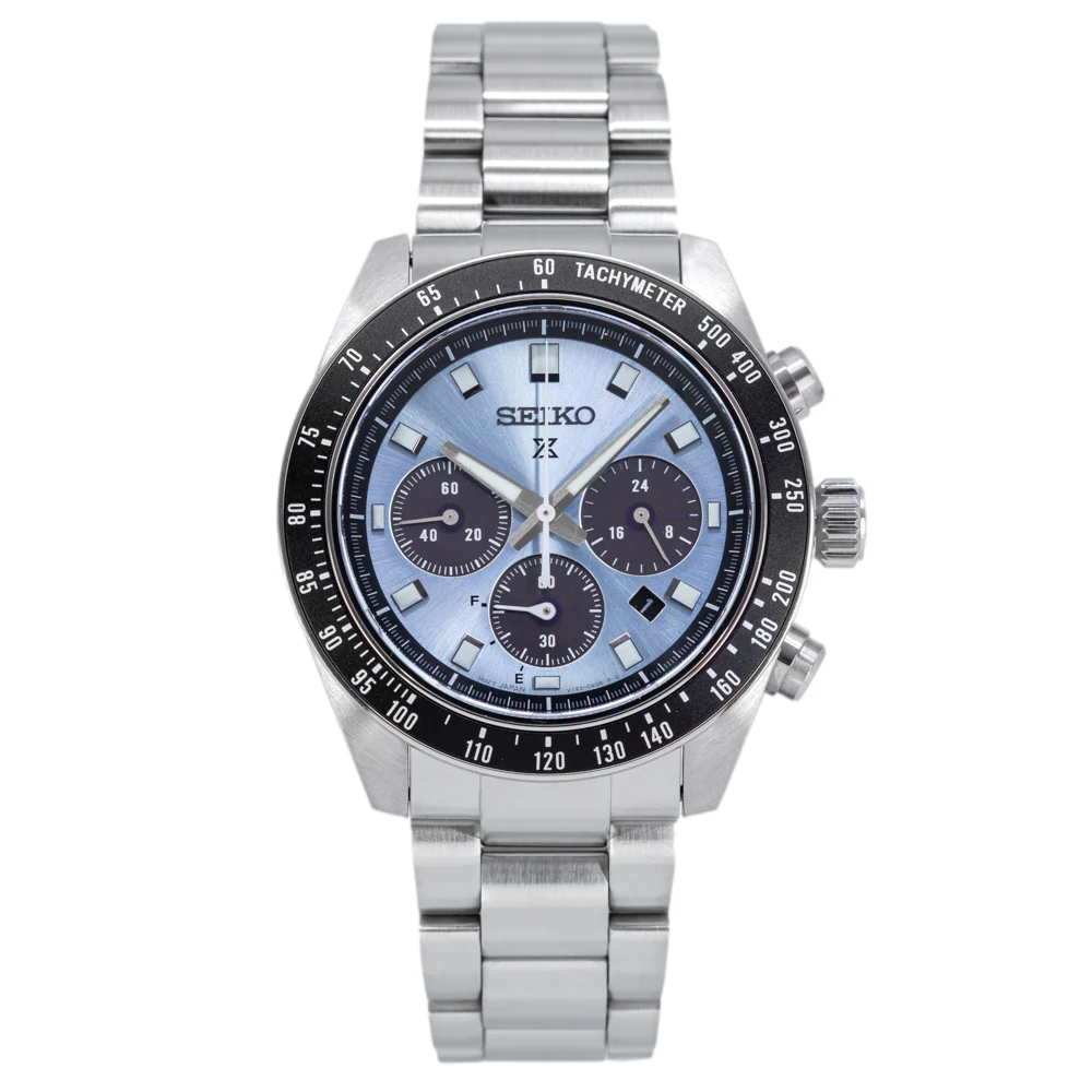 Seiko Men's SSC935P1 Prospex Speedtimer Quartz Solar - Image 2
