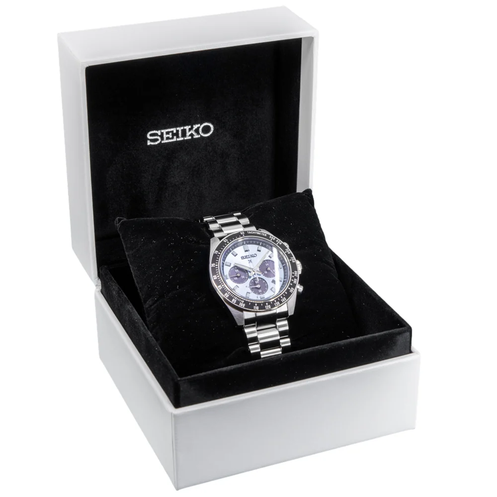Seiko Men's SSC935P1 Prospex Speedtimer Quartz Solar - Image 9