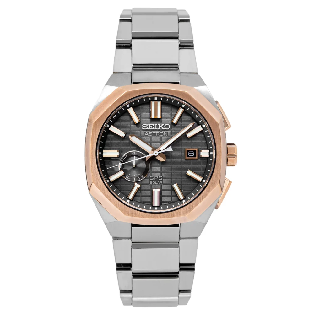 Seiko Men's SSJ014J1 Astron Quartz Gps Solar - Image 3