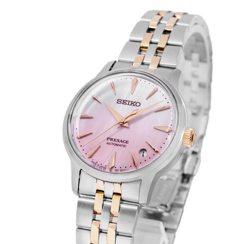 Seiko SRPM06J1 Presage Automatic Cocktail Time Woman's Watch Limited - Image 12