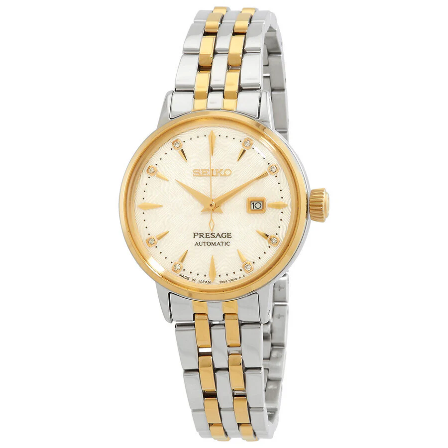 Seiko Women's SRE010J1 Presage Cocktail White Lady Auto