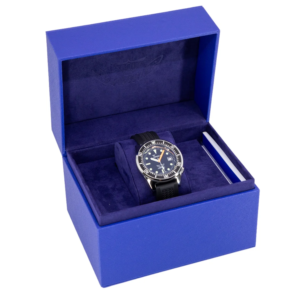 Squale Men's 1521BKBL.VO Black Blasted 1521 Auto - Image 9