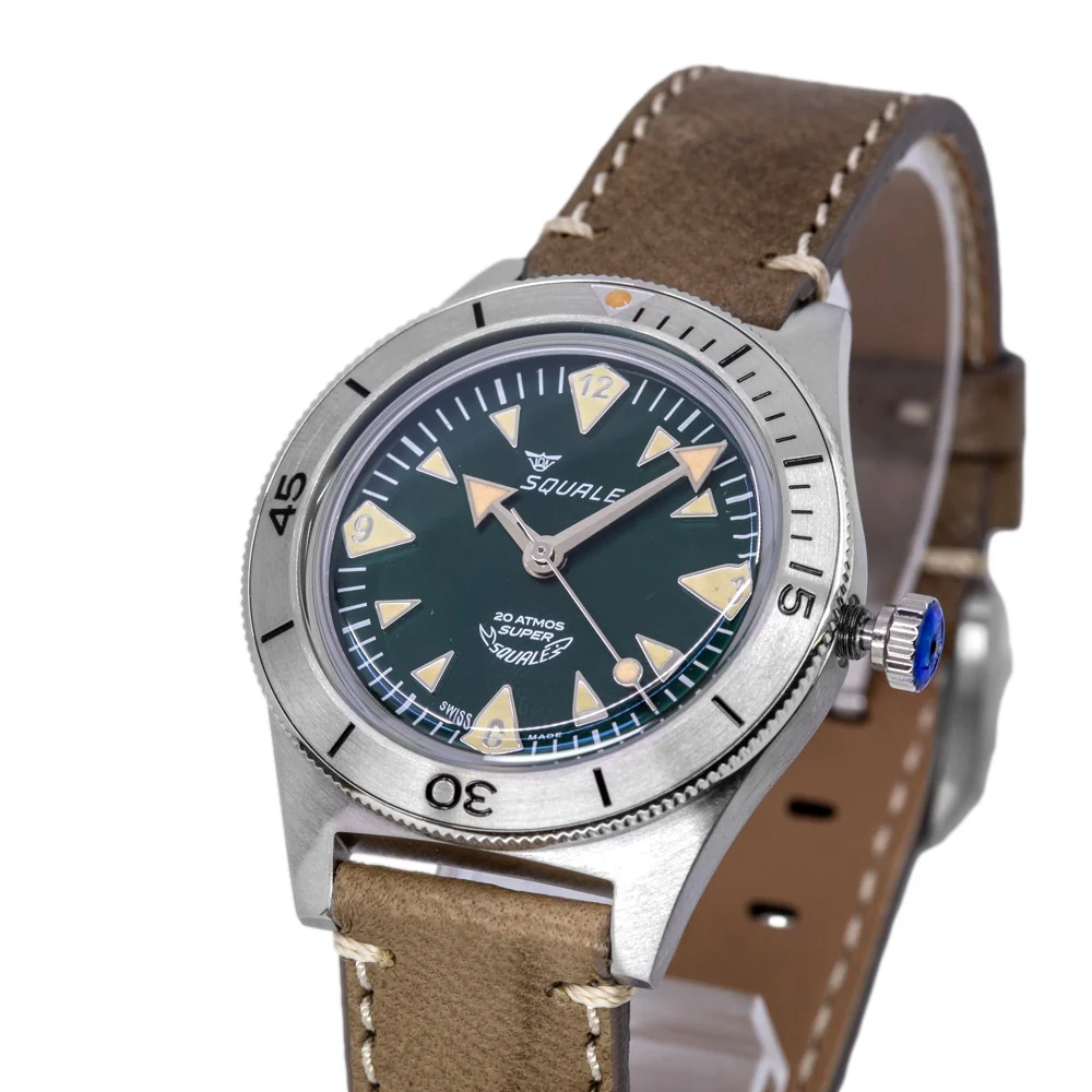 Squale SUPERSSAGR.PTO Super-Squale Automatic Men's Watch - Image 4