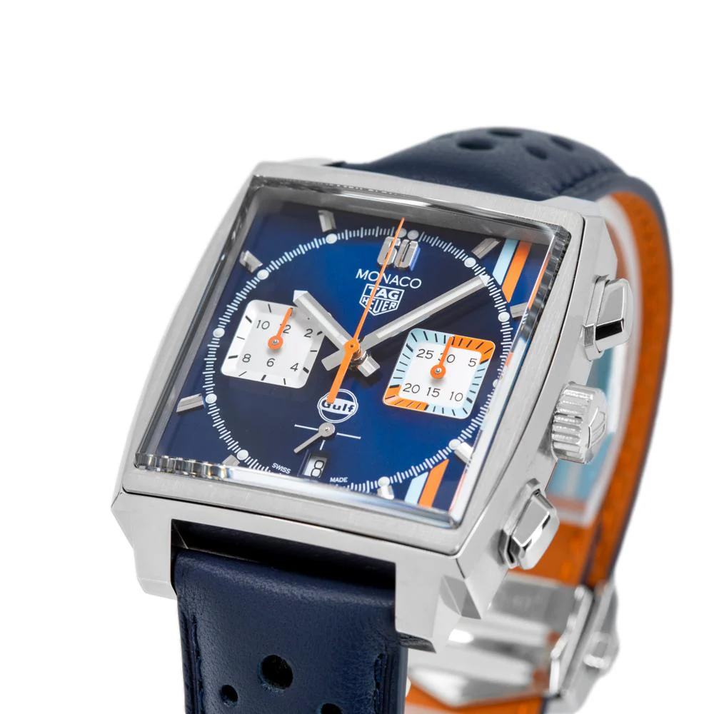 Tag Heuer CBL2115.FC6494 Monaco x Gulf Auto - Special Ed - Image 12