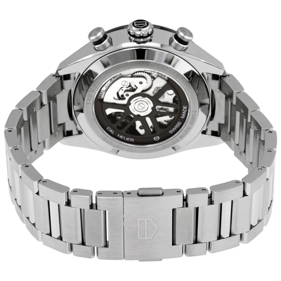 Tag Heuer CBN2A1B.BA0643 Carrera Black Dial Chrono Watch - Image 3