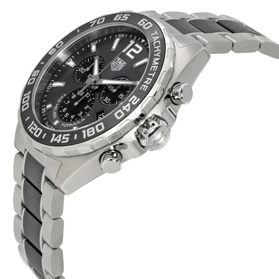 Tag Heuer Men's CAZ1011.BA0843 F1 Anthracite Grey Dial Watch - Image 2