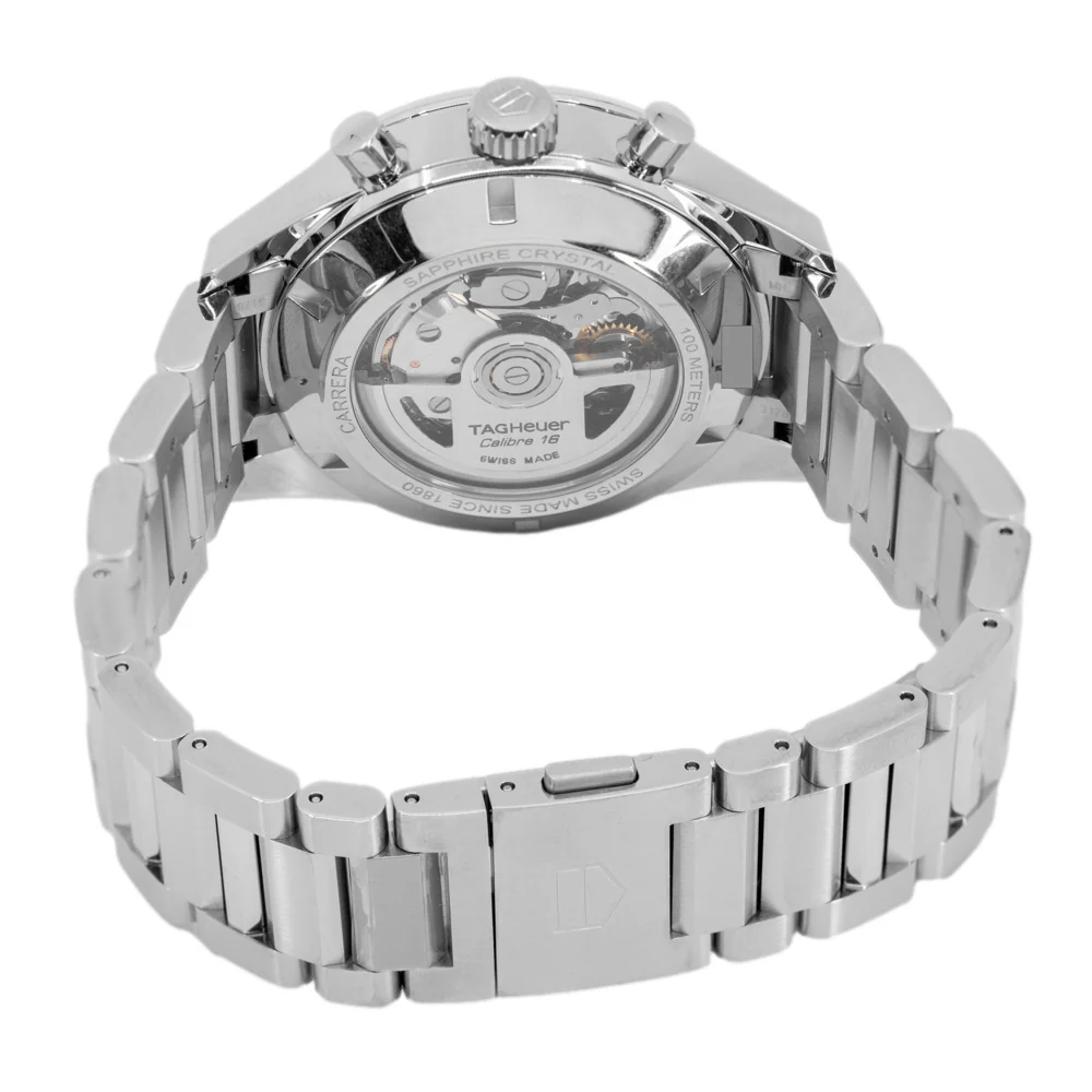 Tag Heuer Men's CBK2112.BA0715 Carrera Blue Dial Auto Watch - Image 5