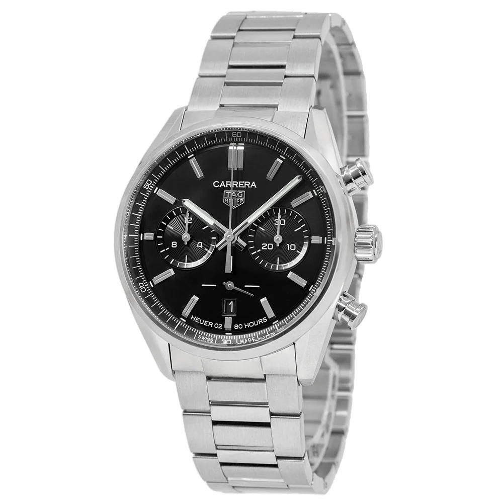 Tag Heuer Men's CBN2010.BA0642 Carrera Black Dial Automatic