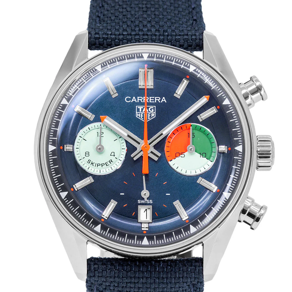 Tag Heuer Men's CBS2213.FN6002 Carrera Chronograph Skipper - Image 3