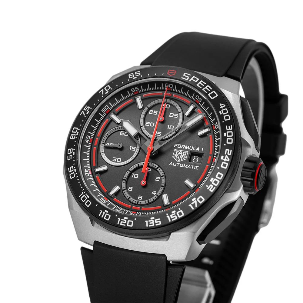 Tag Heuer Men's CBZ2082.FT8096 Formula 1 44mm Chronograph - Image 10