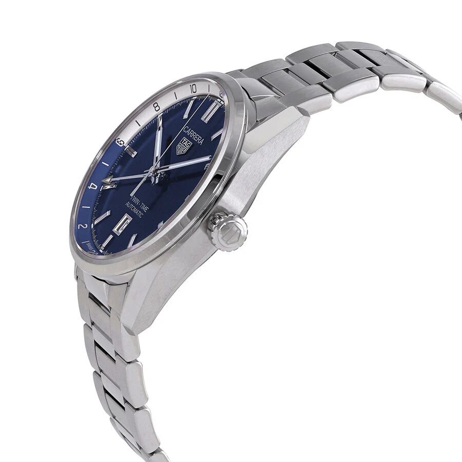 TAG Heuer Men's WBN201A.BA0640 Carrera Twin Time Auto - Image 3