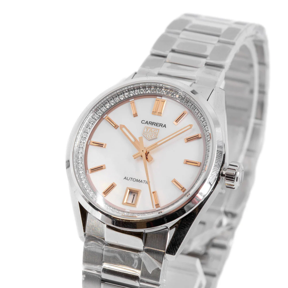 TAG Heuer WBN231C.BA0001 Carrera Automatic Date Woman's Watch - Image 4