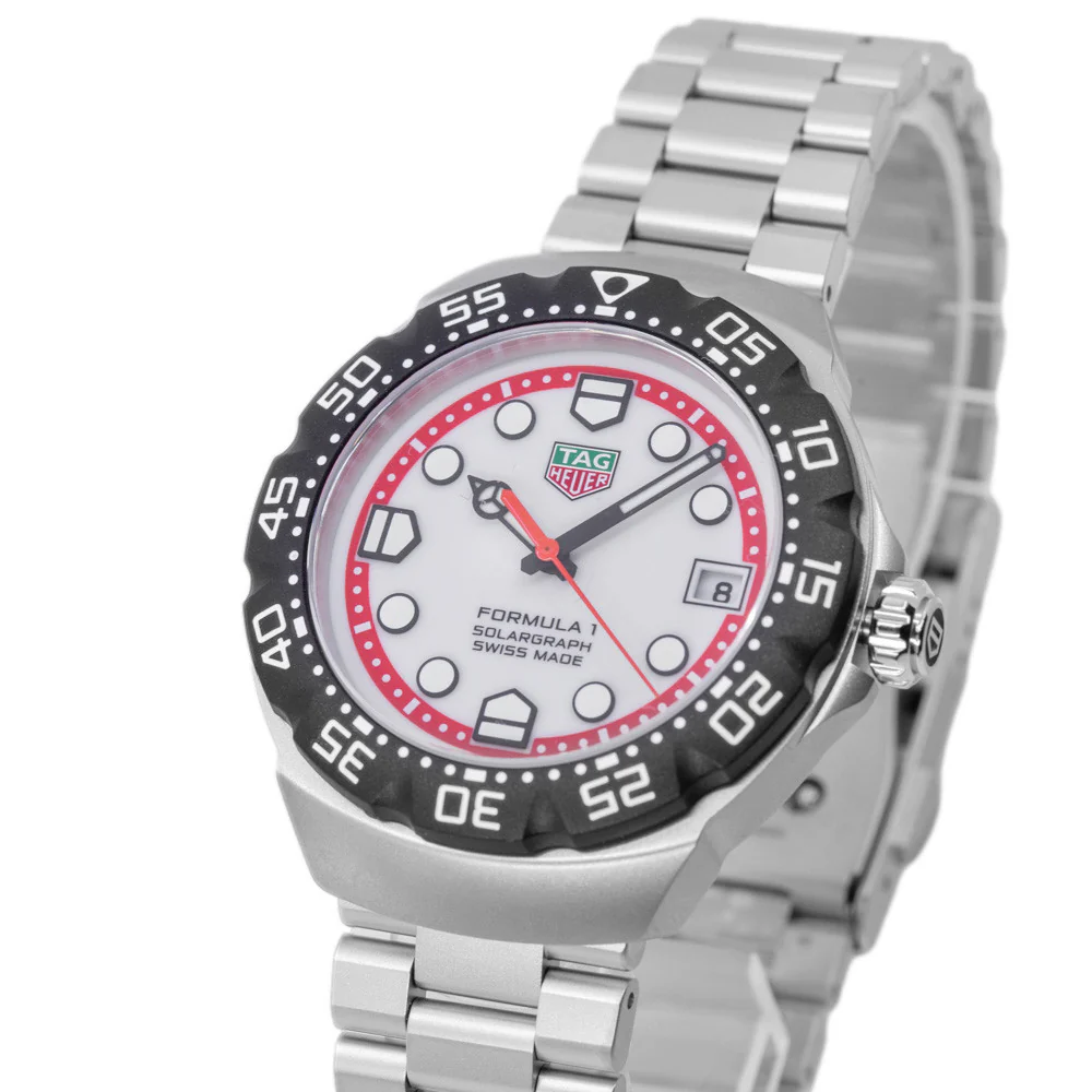 TAG Heuer WBY1111.BA0042 Formula 1 Quartz Solargraph Men's Watch - Image 4