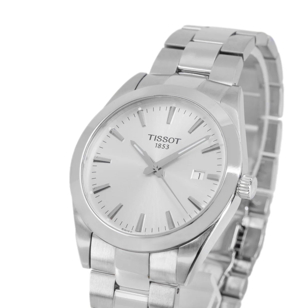 Tissot Gentleman T127.410.11.031.00 Silver Dial Watch - Image 10