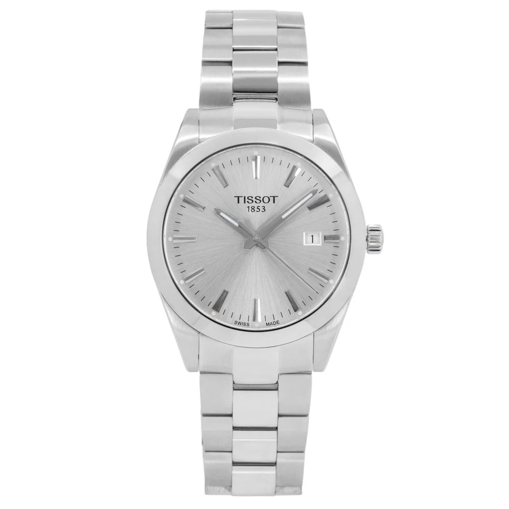 Tissot Gentleman T127.410.11.031.00 Silver Dial Watch - Image 2