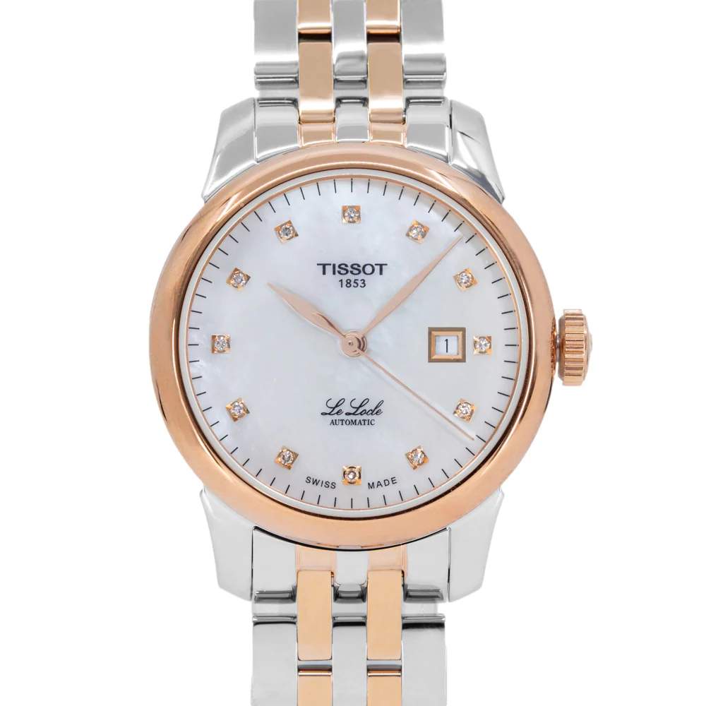 Tissot Ladies T006.207.22.116.00  Le Locle Mop Dial Watch - Image 3
