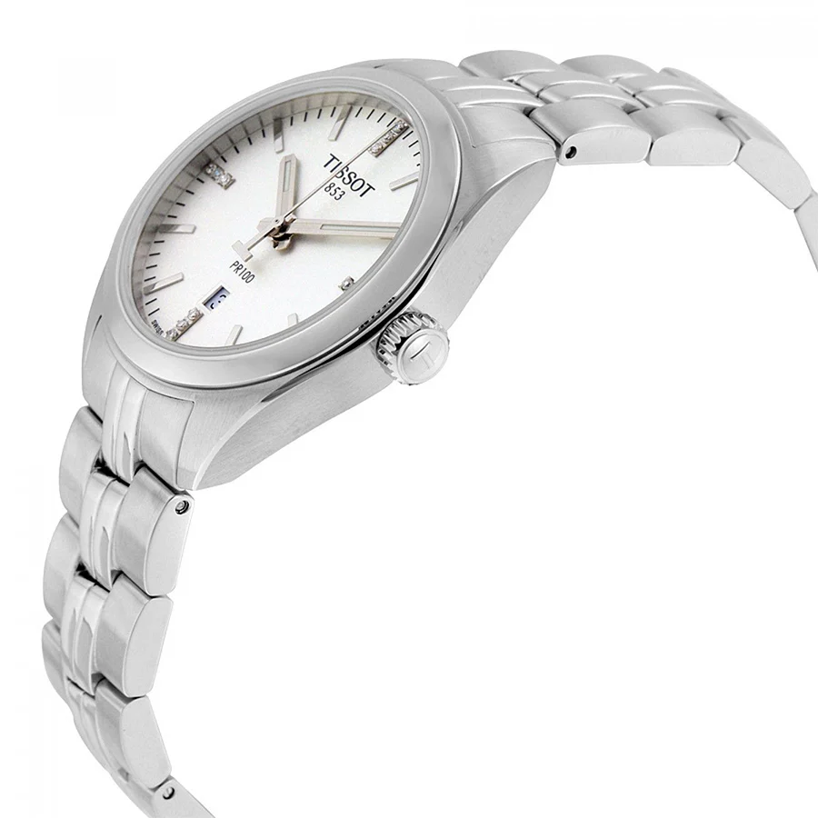 Tissot Ladies T101.210.11.036.00 PR 100 White Dial Watch - Image 4