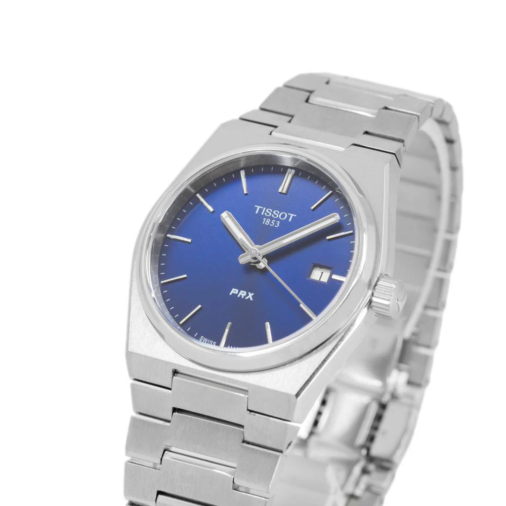 Tissot Ladies T137.210.11.041.00 PRX Blue Dial 35mm Watch - Image 10