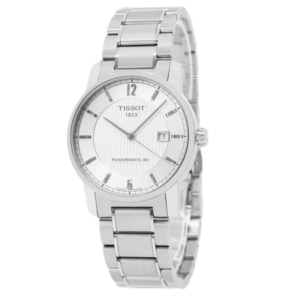 Tissot Men's T087.407.44.037.00 T-Classic 40mm Titanium Auto