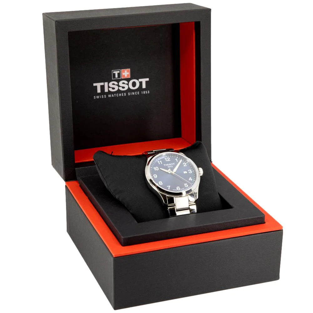 Tissot Men's T116.410.11.047.00 Gent XL Blue Dial Watch - Image 9