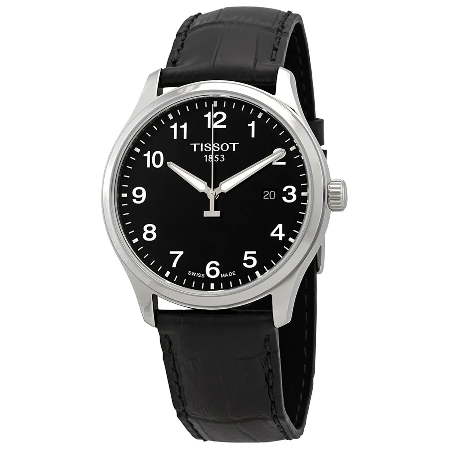 Tissot Men's T116.410.16.057.00 Gent XL Black Dial Watch