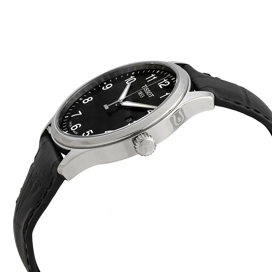 Tissot Men's T116.410.16.057.00 Gent XL Black Dial Watch - Image 4