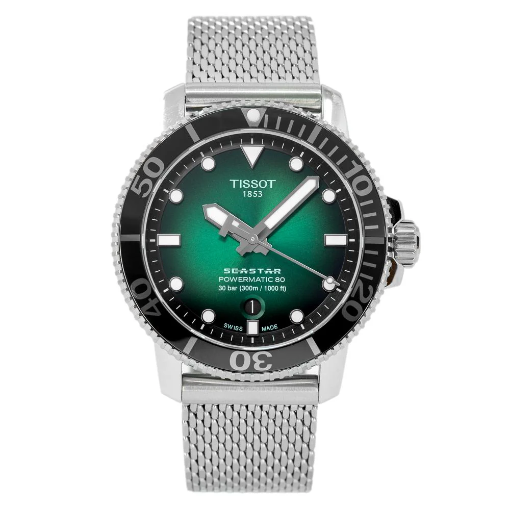 Tissot Men's T120.407.11.091.00 Seastar Powermatic Watch - Image 2