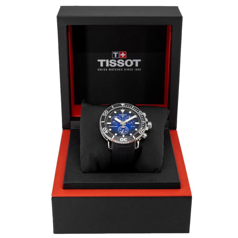 Tissot Men's T120.417.17.041.00 Seastar 1000 Chrono Watch - Image 8