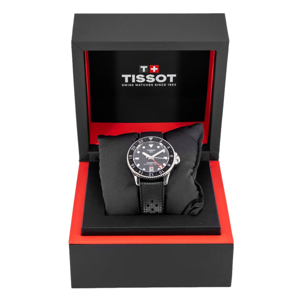 Tissot Men's T120.852.17.051.00 Seastar 1000 GMT Quartz - Image 8