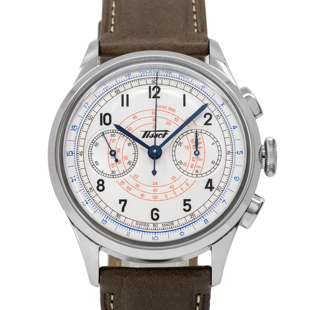 Tissot Men's T142.462.16.032.00 Telemeter 1938 Watch - Image 3