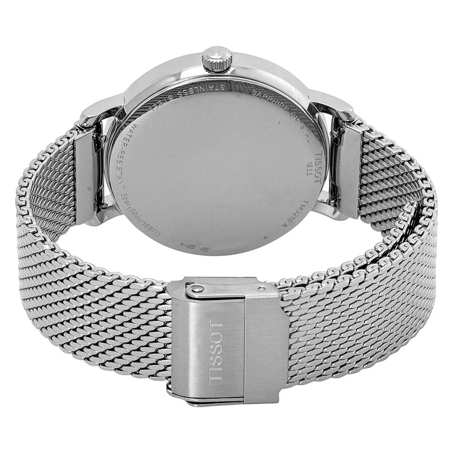 Tissot Men's T143.410.11.091.00 Everytime 40mm Quartz - Image 2