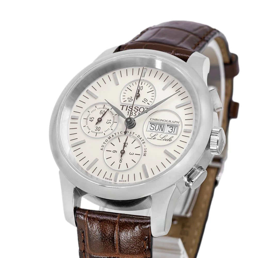 Tissot Men's T41.1.317.31 Le Locle White Dial Auto - Image 10