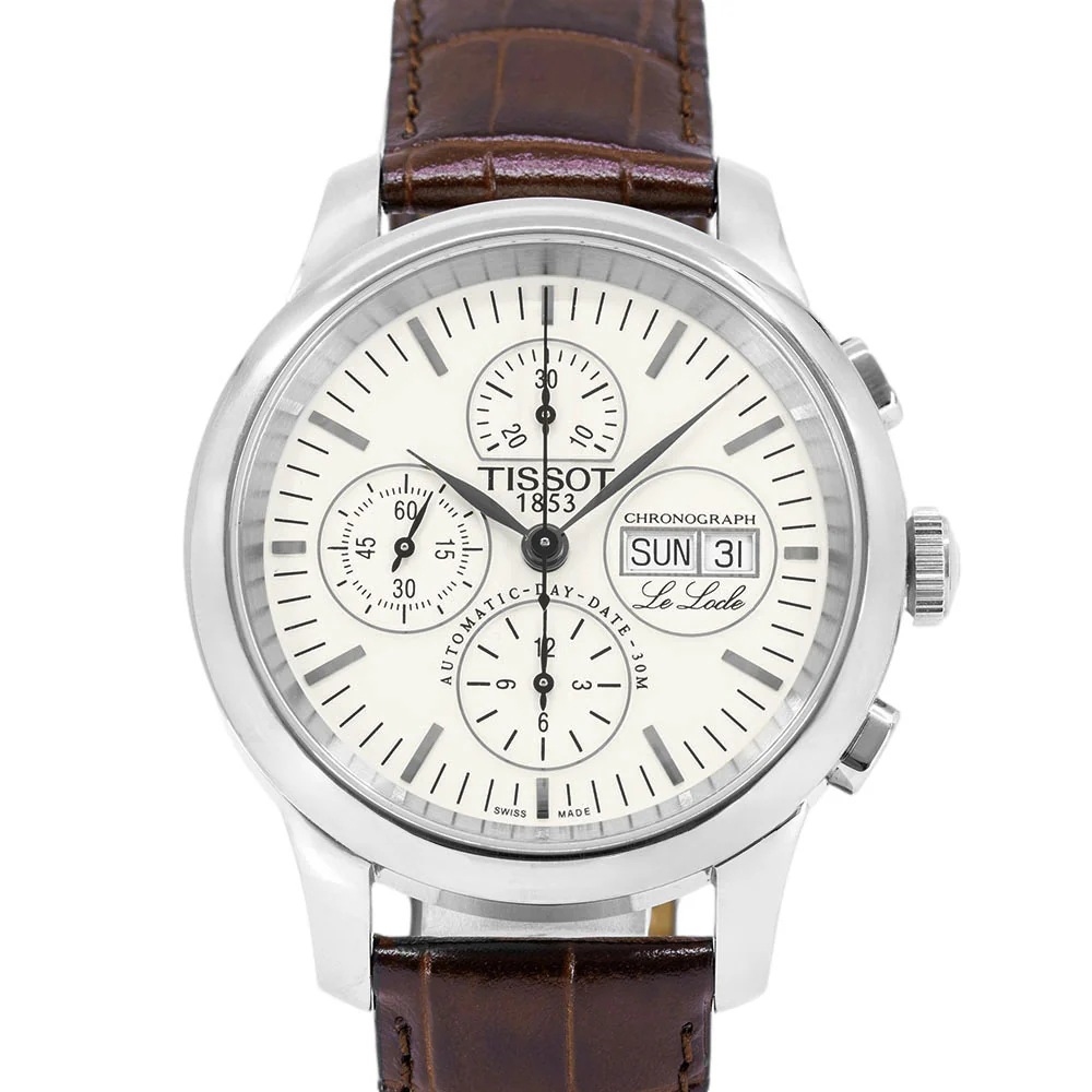 Tissot Men's T41.1.317.31 Le Locle White Dial Auto - Image 3