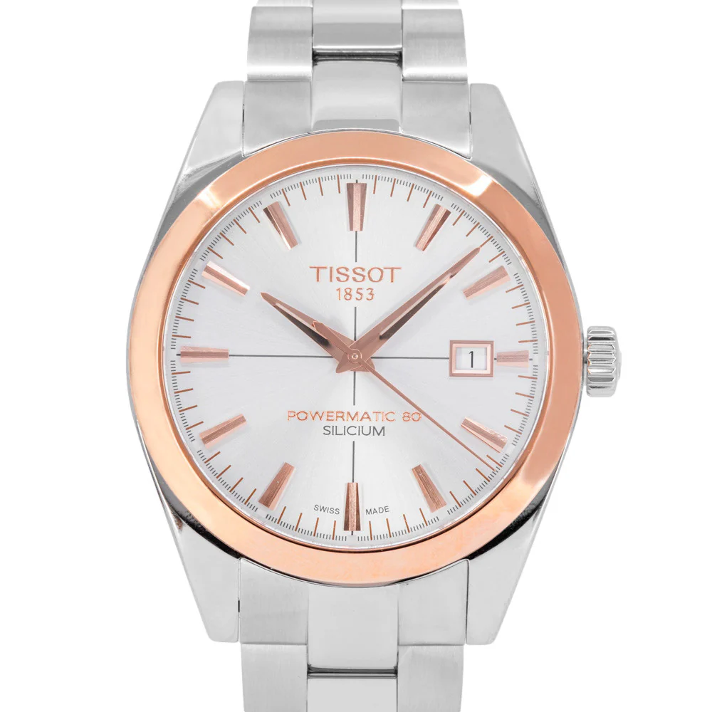 Tissot Men's T927.407.41.031.00 T-Gold 18k Gold Bezel Auto - Image 3