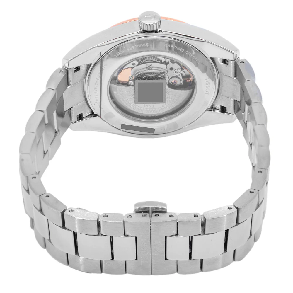 Tissot Men's T927.407.41.031.00 T-Gold 18k Gold Bezel Auto - Image 9