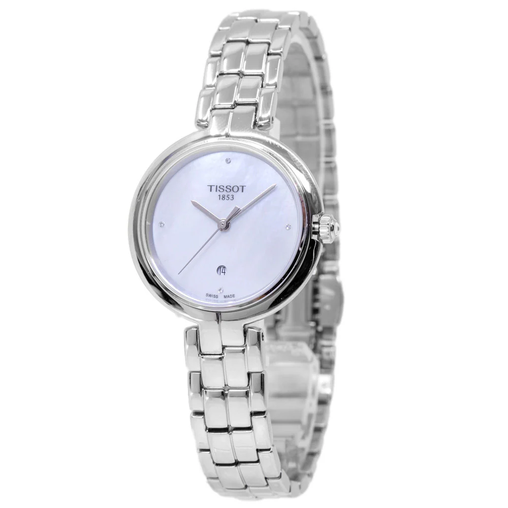 Tissot T094.210.11.116.02 Flamingo Quartz T-Lady Woman's Watch