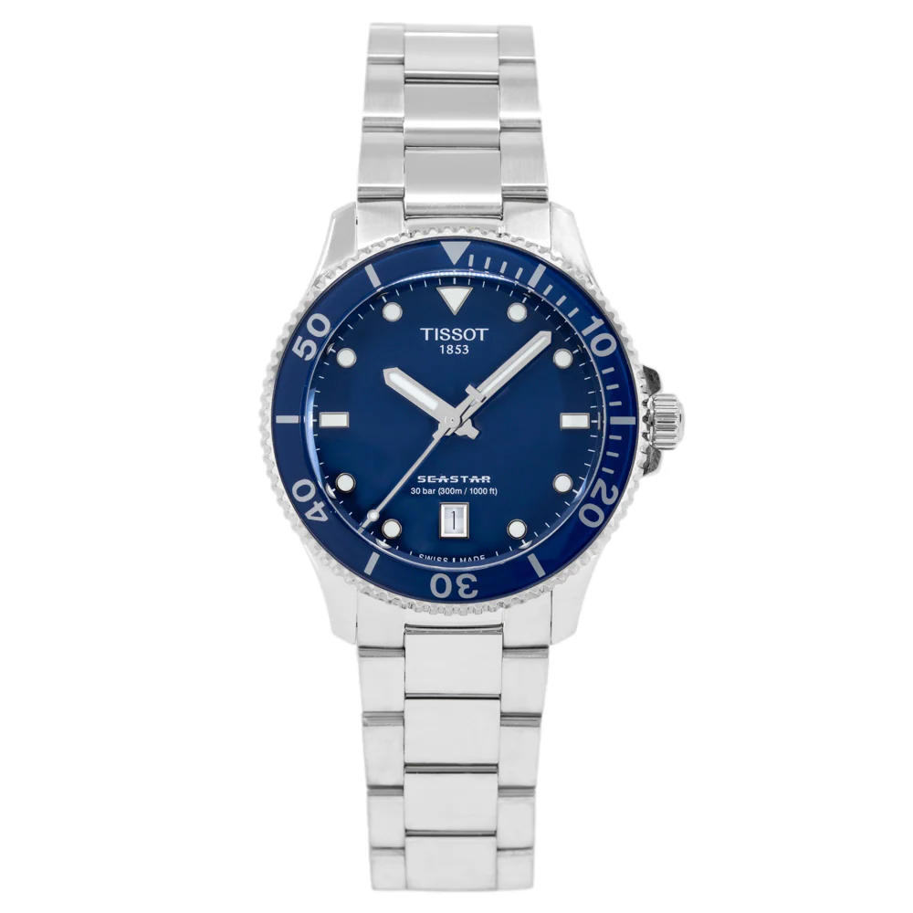 Tissot T120.410.11.041.00 Seastar 1000 Blue Dial Quartz - Image 2