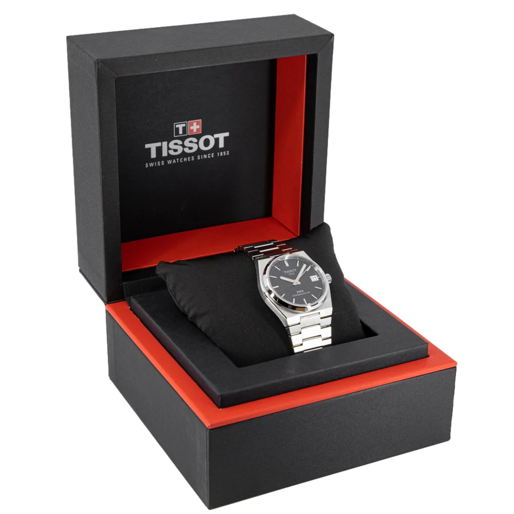 Tissot T137.207.11.051.00 PRX 35 Powermatic 80-Black Dial - Image 9